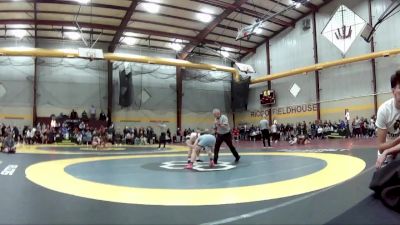 130 lbs Champ. Round 2 - Marisa McCartin, Brunswick High School vs Anne Schulz, Lebanon HS