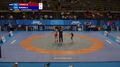 49 kg 1/2 Final - Morgan Turner, United States vs Anhelina Burkina, Uww