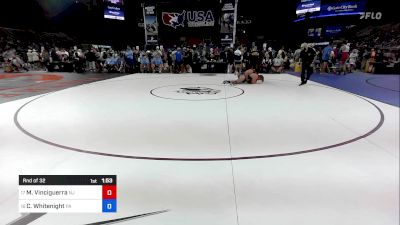 285 lbs Rnd Of 32 - Mateo Vinciguerra, NJ vs Clayton Whitenight, PA