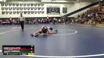 144 lbs Quarterfinal - Kaedyn McAllister, Anthony Wayne vs Hunter Anderson, Midview