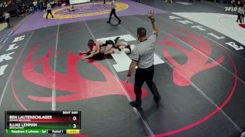 Champ. Round 1 - Ben Lautenschlager, Bishop Neumann vs Illias Lehman, Bridgeport