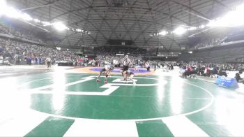 Girls 1B/2B/1A 105 Champ. Round 2 - Ninel Barajas, Royal (Girls) vs Sophia Mahoney, Stevenson (Girls)