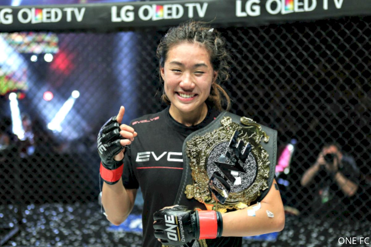 Angela Lee Overcame Tremendous Pressure to Become Youngest Ever MMA Champ