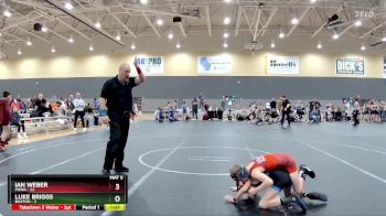 68 lbs Round 3 (6 Team) - Ian Weber, POWA vs Luke Briggs, Buxton