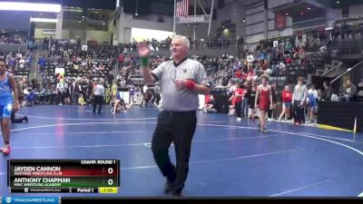 150 lbs Champ. Round 1 - Anthony Chapman, MWC Wrestling Academy vs Jayden Cannon, Westside Wrestling Club