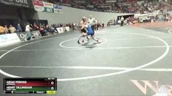6A-157 lbs Semifinal - Henry Dillingham, West Linn vs Aidan Perkins, Newberg