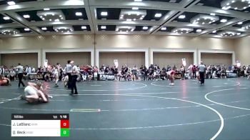 165 lbs Quarterfinal - Jeremy LeBlanc, Grindhouse WC vs Quayde Beck, Edge WC