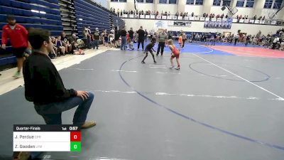 83 lbs Quarterfinal - Jackson Perdue, Panther Youth Wrestling vs Zenobia Gooden, Lonoke Youth Wrestling