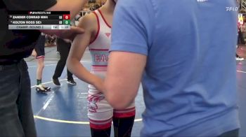 100 lbs Champ. Round 2 - Zander Conrad NW4, Eastwood Eagles Wrestling Club vs Kolton Ross SE1, Prodigy