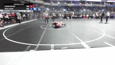 155 lbs Semifinal - Jahan Huynh, Terminator Wrestling Academy vs Zack Jaffe, Kraken