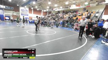 126 lbs Semifinal - Anthony Lucio, Fountain Valley vs Brenden Jorden Agcaoili, SLAM! NEVADA