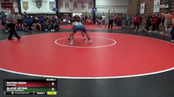 157 lbs Round 2 - Blayke Heying, Benton Community vs Payton Hixon, Mackinaw