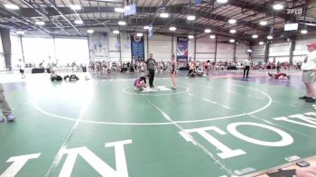 126 lbs Rr Rnd 3 - Ava Strayer, Indiana Outlaws Pink vs Carly Poggio, Diesel Wrestling Academy