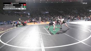 4A Boys 126 lbs Quarterfinal - Charlie Morton, Marshfield Boys vs Kipton Allen, Tillamook Boys