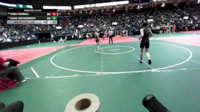 122 lbs Champ. Round 2 - Thea Ferrell, MIN2 vs Kara Hockenbery, Unattached