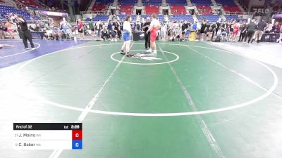 285 lbs Rnd Of 32 - Jesse Mains, WA vs Chase Baker, WA