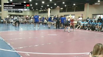 150 lbs Round 3 (6 Team) - Peter Pugh, Funky Boyz vs Myers Duncan, OTC