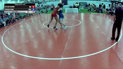 130 lbs Kylie Dunn, Missouri vs Piper Pike, California Red