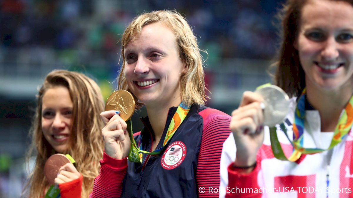 Katie Ledecky, not Michael Phelps, wins USA swimmer of the year award