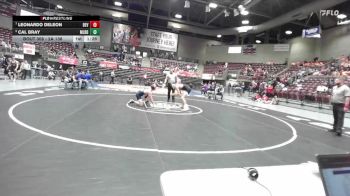 2A 138 lbs Semifinal - Cal Bray, Millard vs Leonardo DeLeon, Beaver