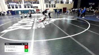 189 lbs Quarterfinal - Robert Kucharczk, Lake Highland Prep vs Connor Smalley, Notre Dame Green Pond