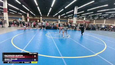 135 lbs Cons. Round 2 - Mackenzee Bunton, Cowboy/Cowgirl Wrestling Club vs Giada Muller, Jflo Trained