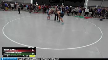 285 lbs Quarterfinal - Zachary Montcalm, Rockwall-Heath High School Wrestling vs Devin Quantz, NB Elite Wrestling Club