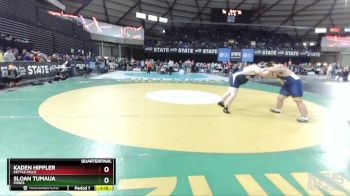 1B/2B 285 Quarterfinal - Kaden Hippler, Kettle Falls vs Sloan Tumaua, Forks