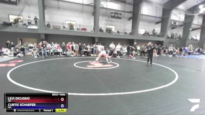 175 lbs Champ. Round 1 - Levi Dicugno, WA vs Curtis Schaefer, WA