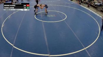 138 lbs Quarterfinals (8 Team) - Kaden Lavene, Central City vs Brodee Scobee, Bennington