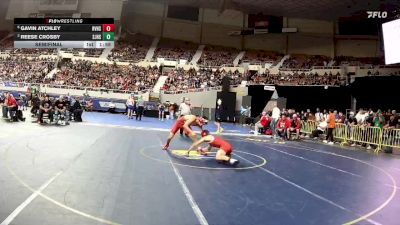 138-D4 Semifinal - Gavin Atchley, River Valley High School vs Reese Crosby, St. Johns High School