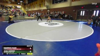 53 lbs Quarterfinal - Maverick Mann, Temecula Valley Wrestling Club vs Nash Garzon, 951 Wrestling Club