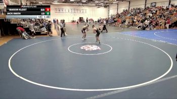 174 lbs Champ. Round 1 - Maison Kleist, Marian University (IN) vs Jack Smith, Albion
