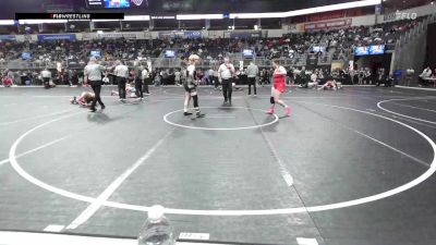 163-178 lbs Round Of 16 - JoAnna Hinrichs, Jackson County Wrestling vs Mars Pierson, Sunflower Kids