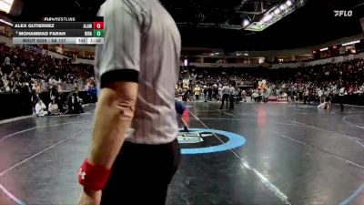 5A 127 lbs Champ. Round 1 - Mohammad Farah, Rio Rancho vs Alex Gutierrez, Alamogordo