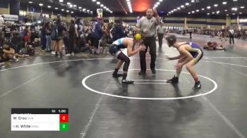 Match - Wyatt Grau, Saints Wrestling vs Hunter White, Moses Lake Wrestling Club