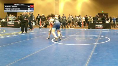 175 lbs Quarters - Mitchel Bailey, Exodus Wrestling Club vs Teag Sanderson, M2