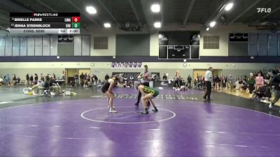 130 lbs Cons. Semi - Jenna Steenblock, Cedar Rapids Kennedy vs Brielle Parke, Linn-Mar