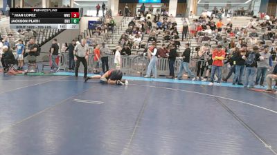 225 lbs Cons. Quarters - Juan Lopez, Wasco Wrestling Club vs Jackson Plath, Billings Wrestling Club