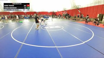 120 lbs Round 1 (8 Team) - Chris Tranas, Glenbrook South B vs Caden Simonson, Rochester Century B