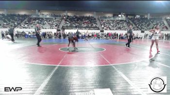 128 lbs Final - Liyah Tennial, Tulsa Union Girls vs Rachel Garcia, Cowboy Wrestling Club