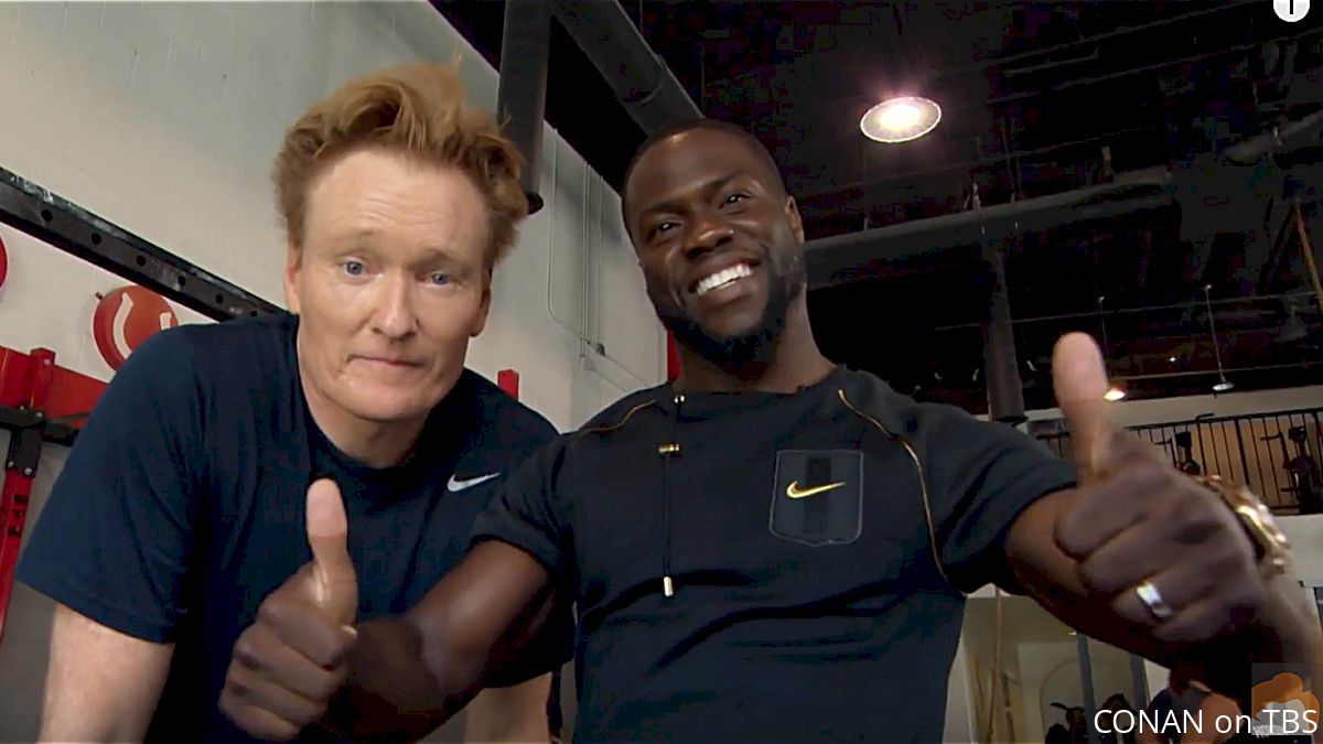 CrossFit With Kevin Hart and Conan O'Brien