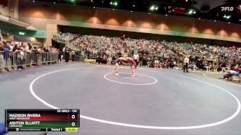 135 lbs Cons. Round 7 - Ashton Elliott, Coronado vs Madison Rivera, West Wendover