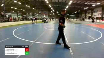 120 lbs Round Of 32 - Jonah Paulino, Doughboy vs Jesse DEFONCE, Danbury WC