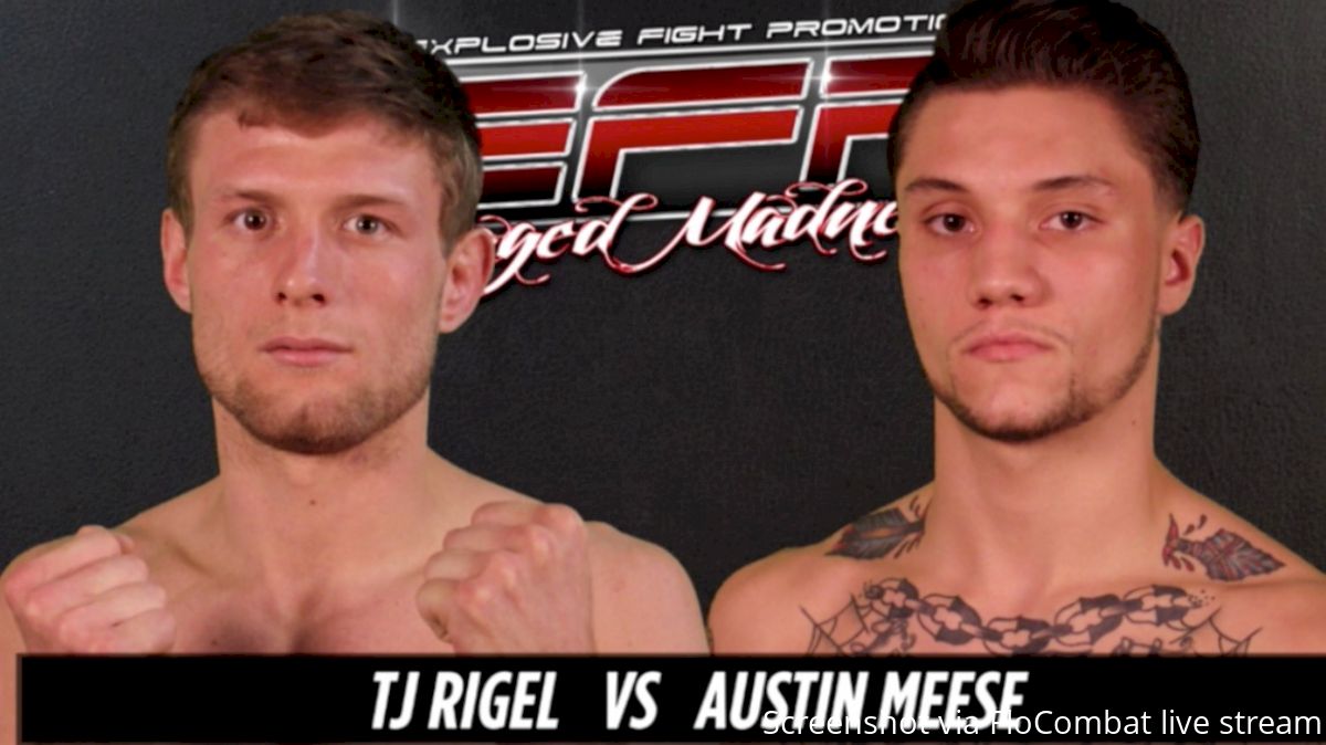 Caged Madness 45 Results: TJ Rigel Submits Austin Meese, Finishes Aplenty