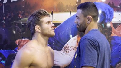 Agazarm And Rocha Square Off At Weigh Ins