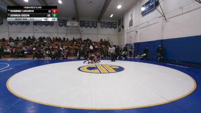 117 lbs Cons. Round 2 - Joshua Dizon, Soledad vs Dominic Luchico, Laguna Creek