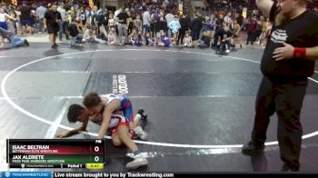 68-69 lbs Round 1 - Jax Aldrete, Pikes Peak Warriors Wrestling vs Isaac Beltran, Betterman Elite Wrestling