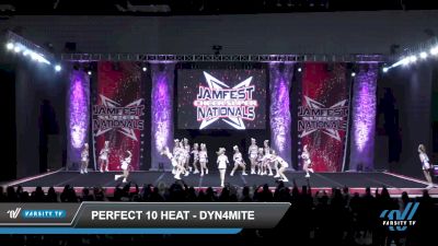 Perfect 10 Heat - DYN4MITE [2022 L4 Junior - D2 - Small - B Day 2] 2022 JAMfest Cheer Super Nationals