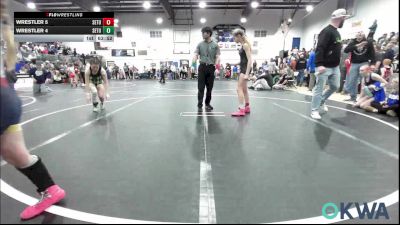 89/97 lbs Rr Rnd 2 - Alice Martin, Little Axe Takedown Club vs Kinslee Peters, Standfast